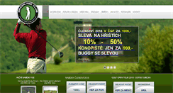 Desktop Screenshot of greenfee-club.cz